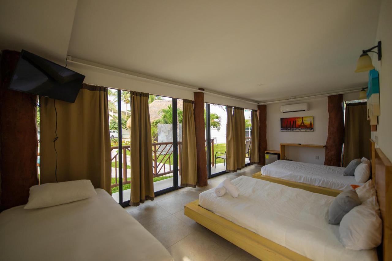 Hotel & Beach Club Ojo De Agua Puerto Morelos Exterior photo
